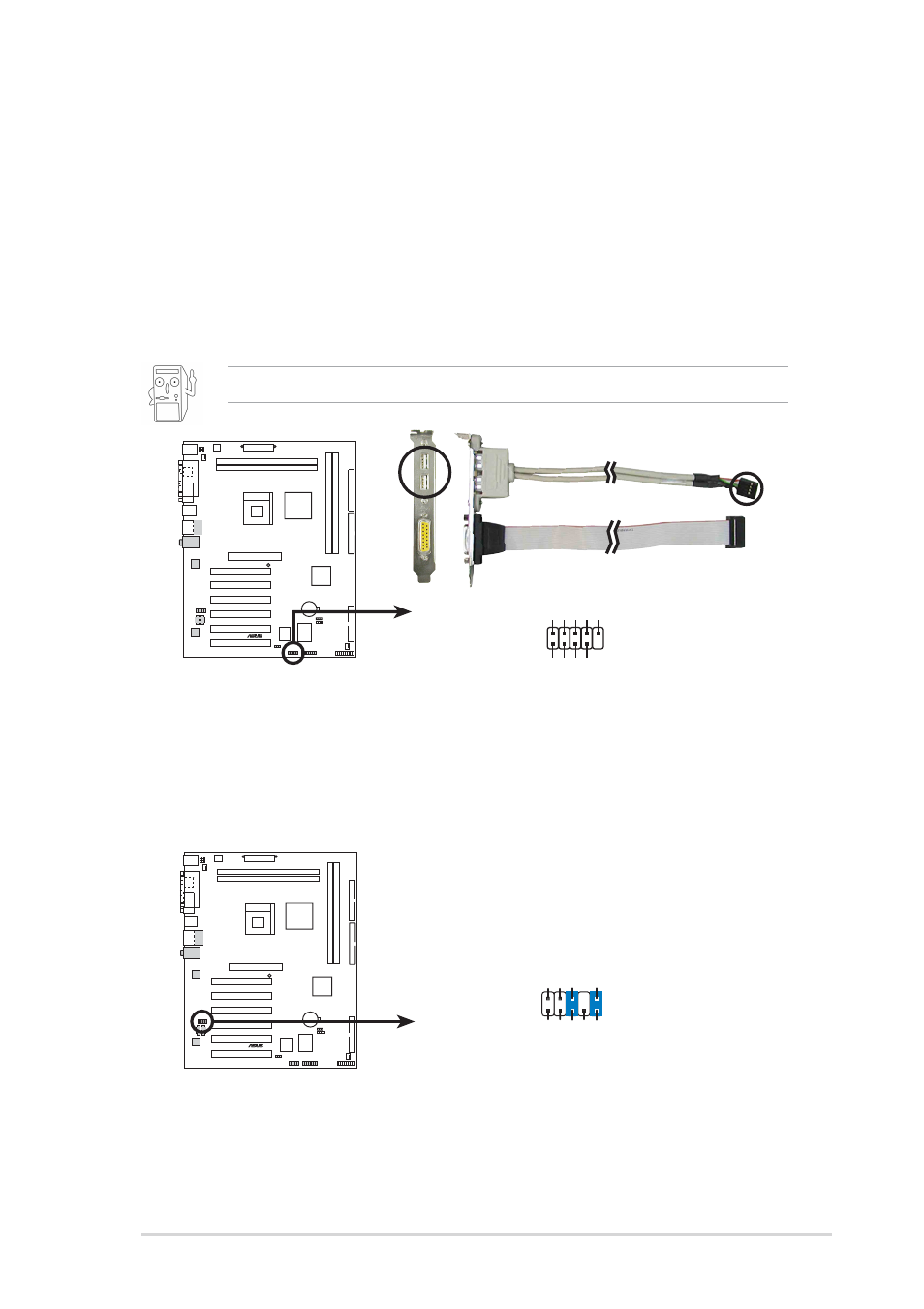 Asus p4sdx motherboard user guide 1-21, P4sdx usb 2.0 header, Usb56 | P4sdx front panel audio connector fp_audio, The usb/game module is purchased separately | Asus P4SDX User Manual | Page 31 / 64