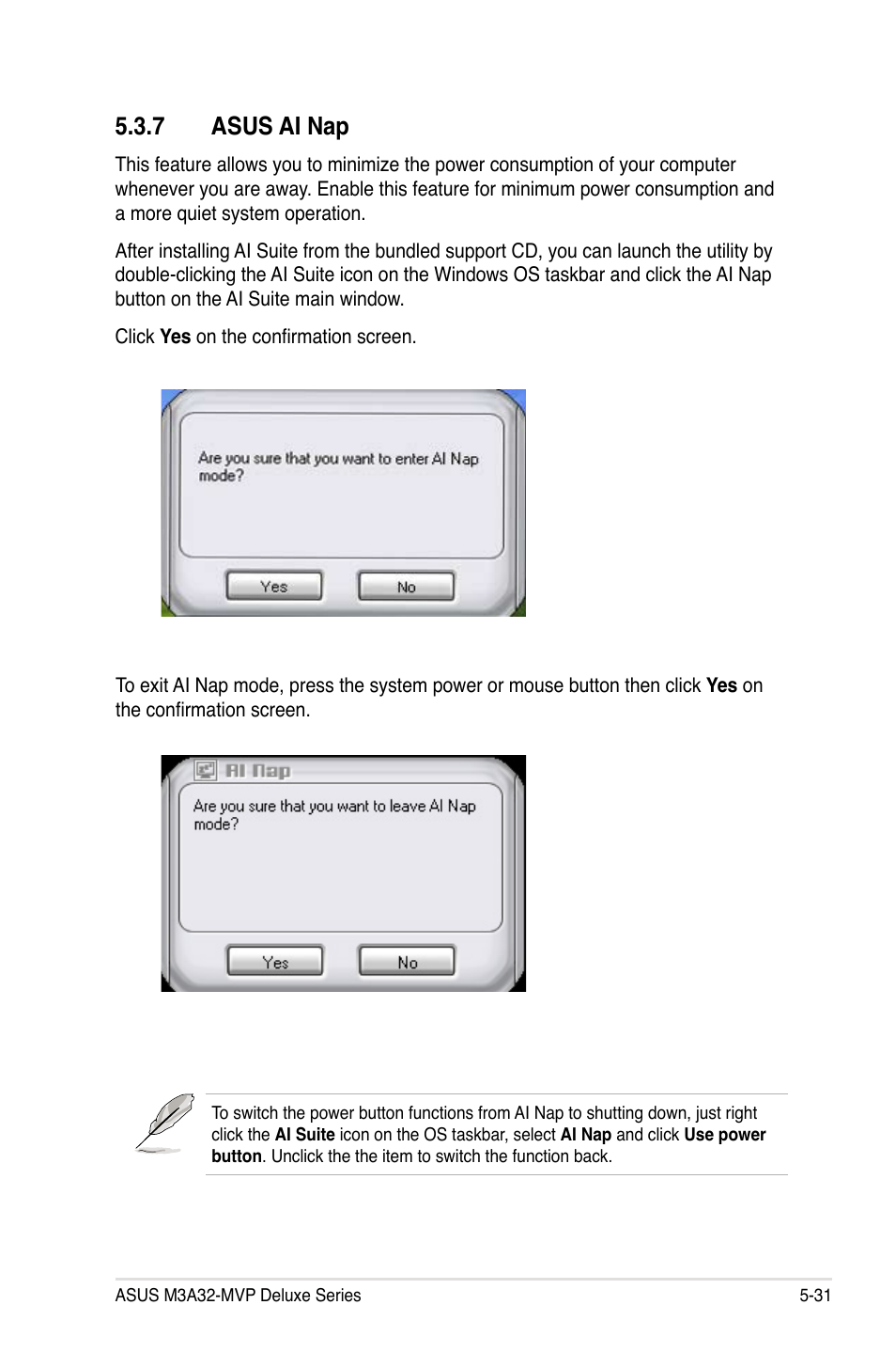 7 asus ai nap | Asus DELUXE SERIES M3A32-MVP User Manual | Page 143 / 176