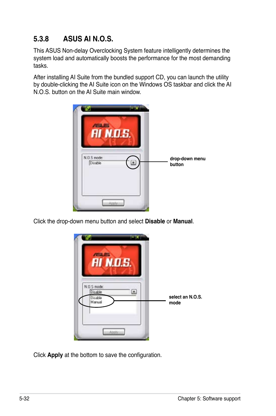 8 asus ai n.o.s | Asus DELUXE SERIES M3A32-MVP User Manual | Page 144 / 176