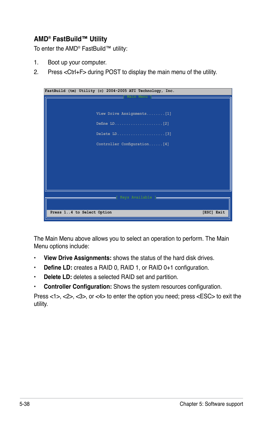 Fastbuild™ utility | Asus DELUXE SERIES M3A32-MVP User Manual | Page 150 / 176