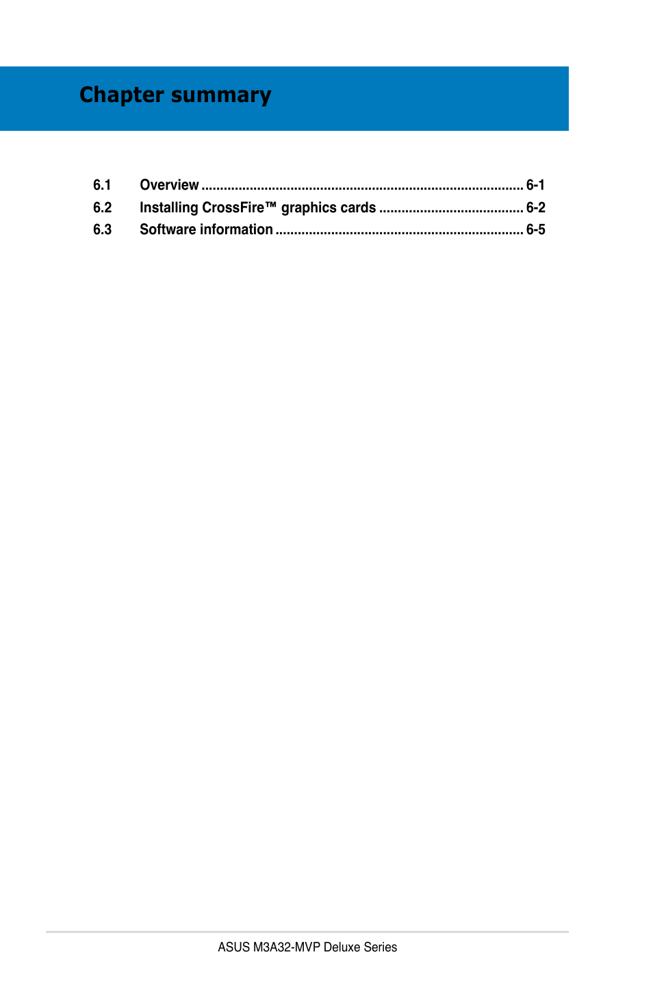 Chapter summary | Asus DELUXE SERIES M3A32-MVP User Manual | Page 164 / 176