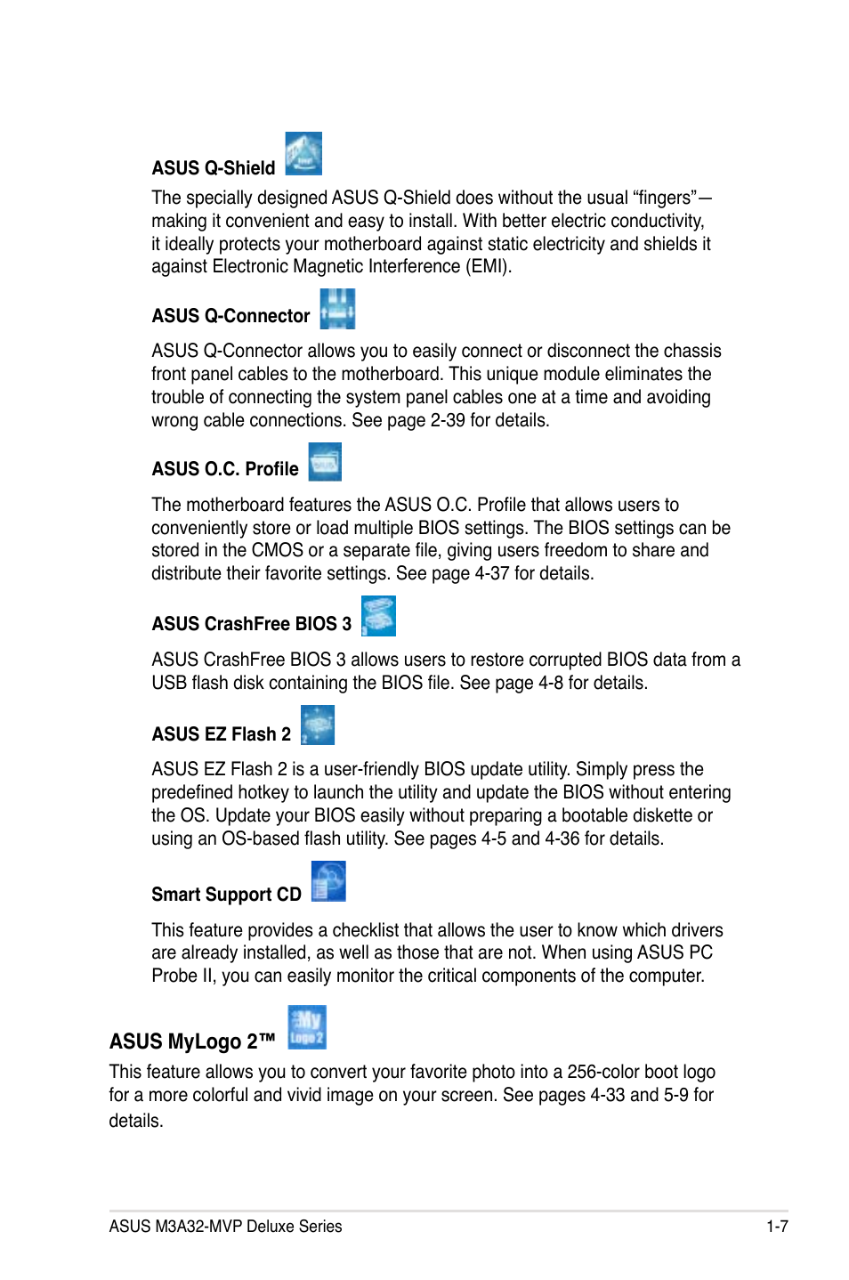 Asus DELUXE SERIES M3A32-MVP User Manual | Page 23 / 176