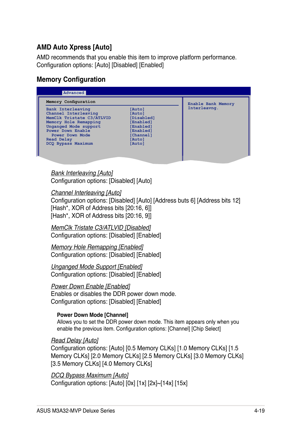 Amd auto xpress [auto | Asus DELUXE SERIES M3A32-MVP User Manual | Page 91 / 176