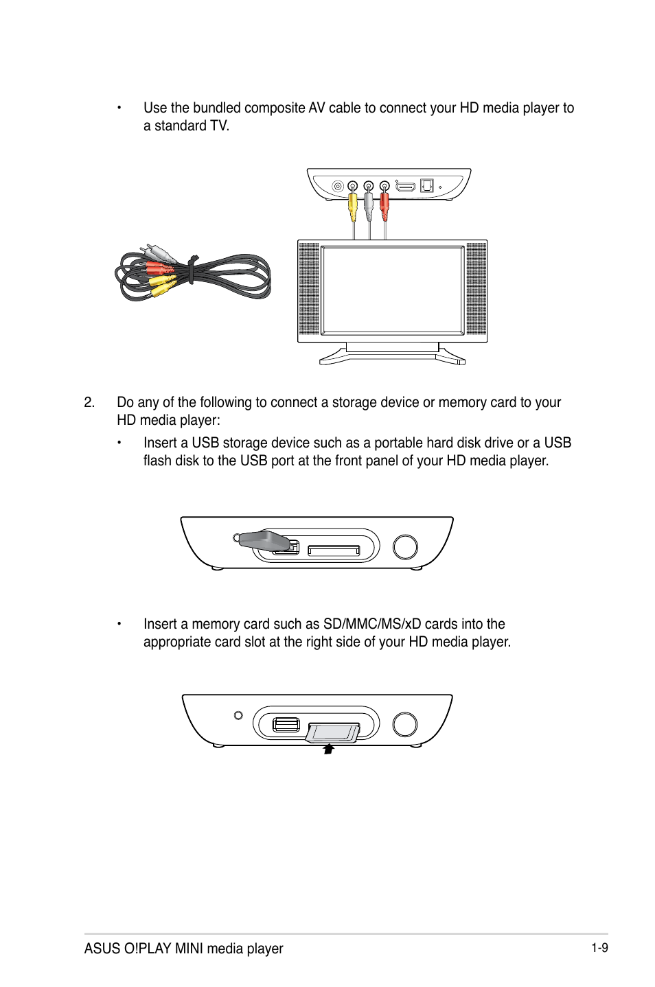 Asus O!PLAY MINI E6072 User Manual | Page 17 / 44