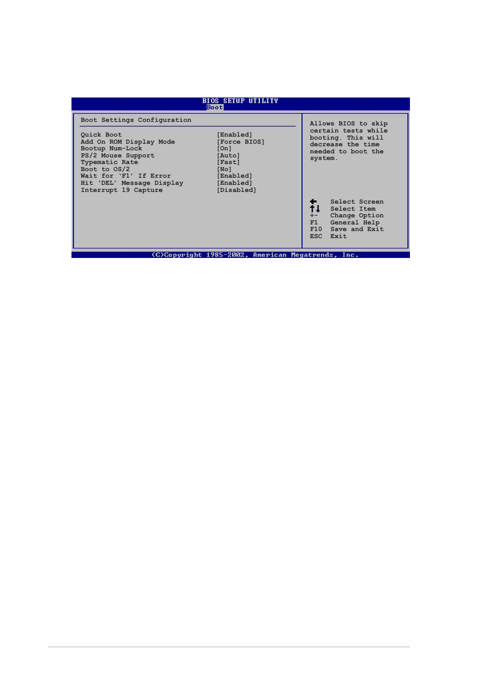 2 boot settings configuration | Asus P4P8X User Manual | Page 70 / 84