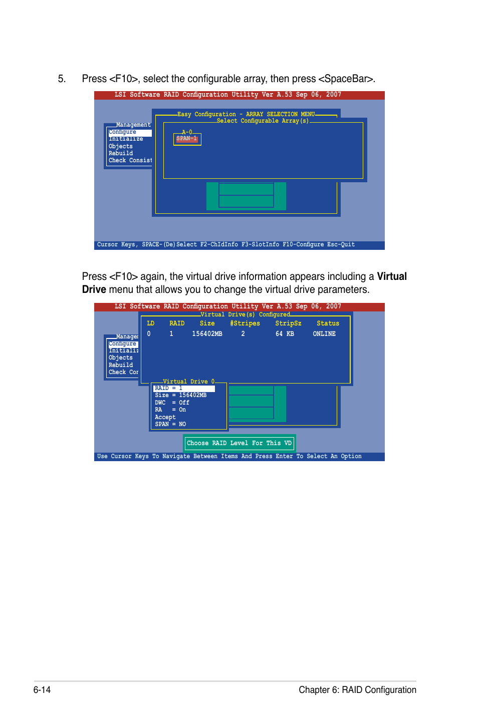 14 chapter 6: raid configuration | Asus RS100-E5-PI2 User Manual | Page 108 / 148