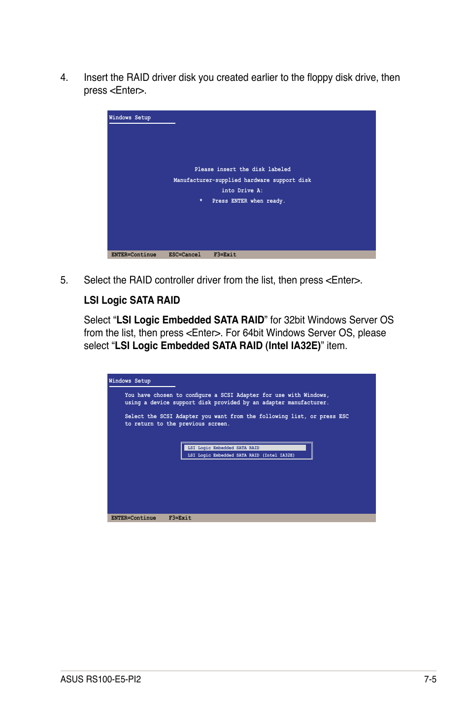 Asus RS100-E5-PI2 User Manual | Page 129 / 148