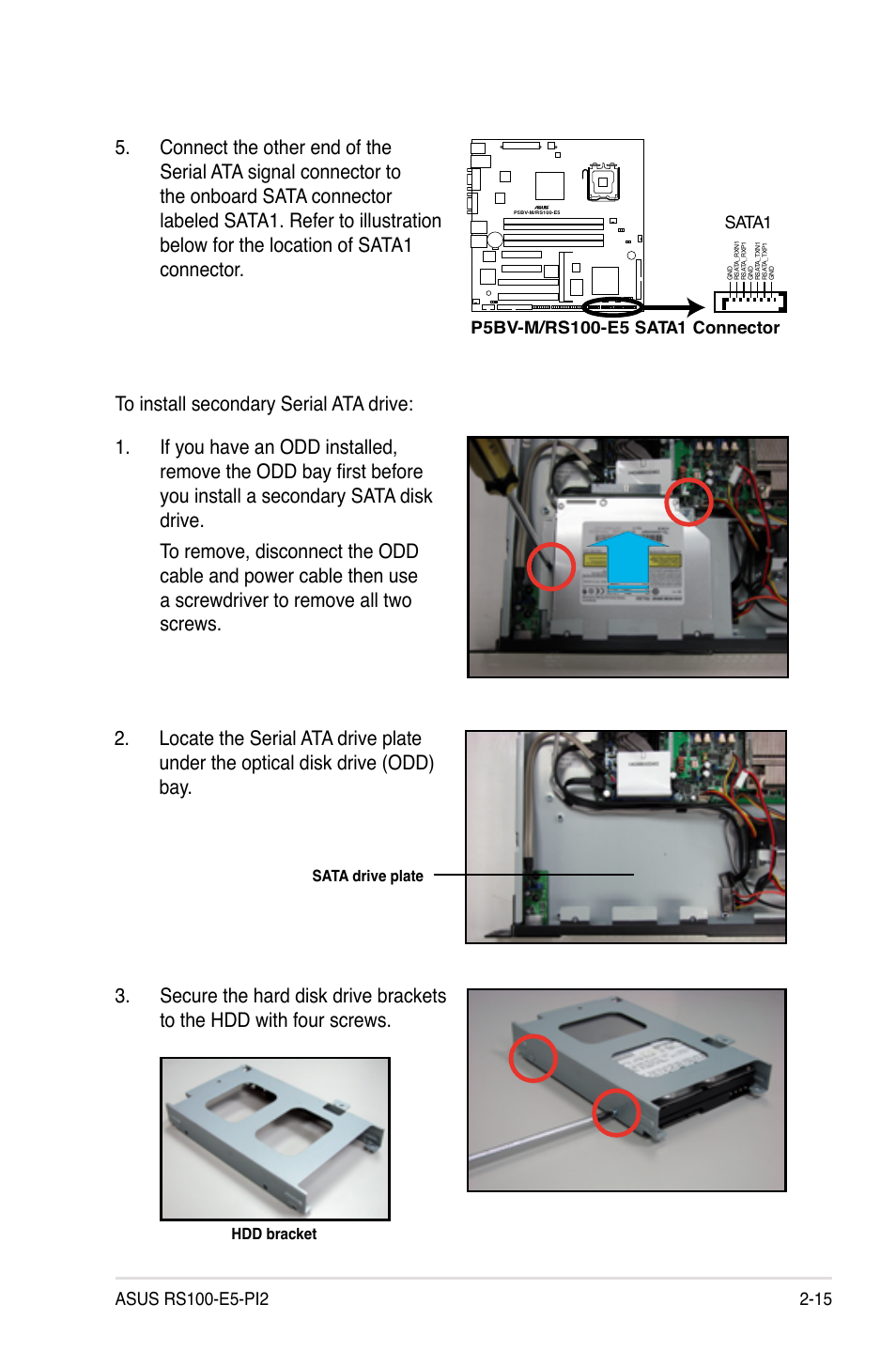 Sata1 | Asus RS100-E5-PI2 User Manual | Page 33 / 148