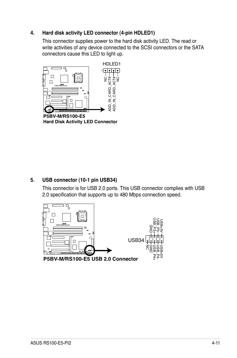 Usb34 | Asus RS100-E5-PI2 User Manual | Page 57 / 148