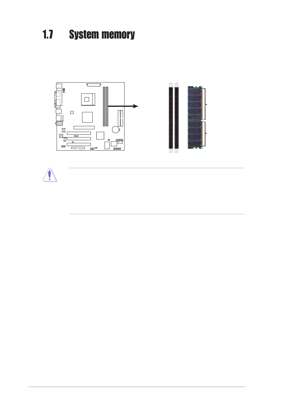 1 dimm sockets location | Asus P4SP-MX SE User Manual | Page 18 / 64