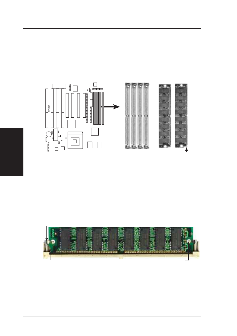 Iii. installation, 72 pin simm sockets | Asus Pentium Motherboard HX97 User Manual | Page 18 / 64