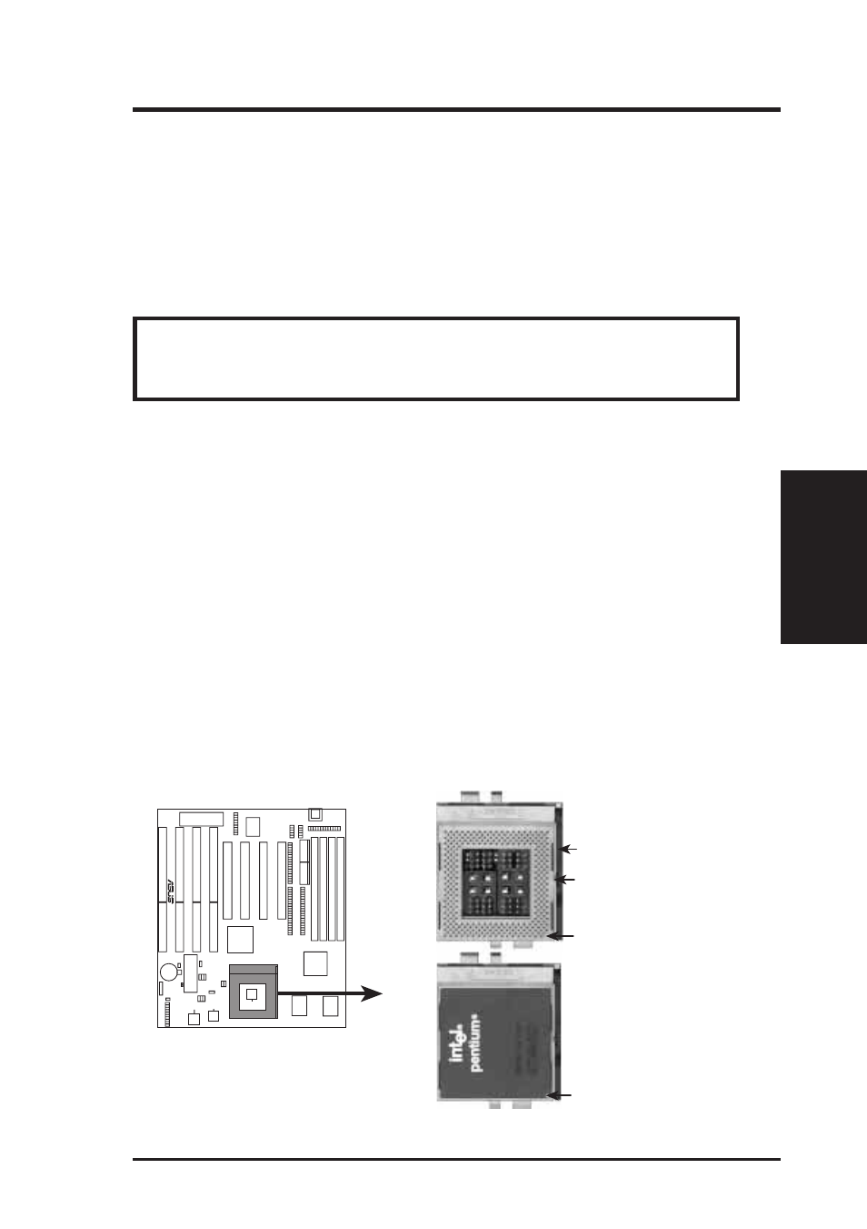 Iii. installation, Central processing unit (cpu), Zif socket 7 with pentium processor | Asus Pentium Motherboard HX97 User Manual | Page 19 / 64