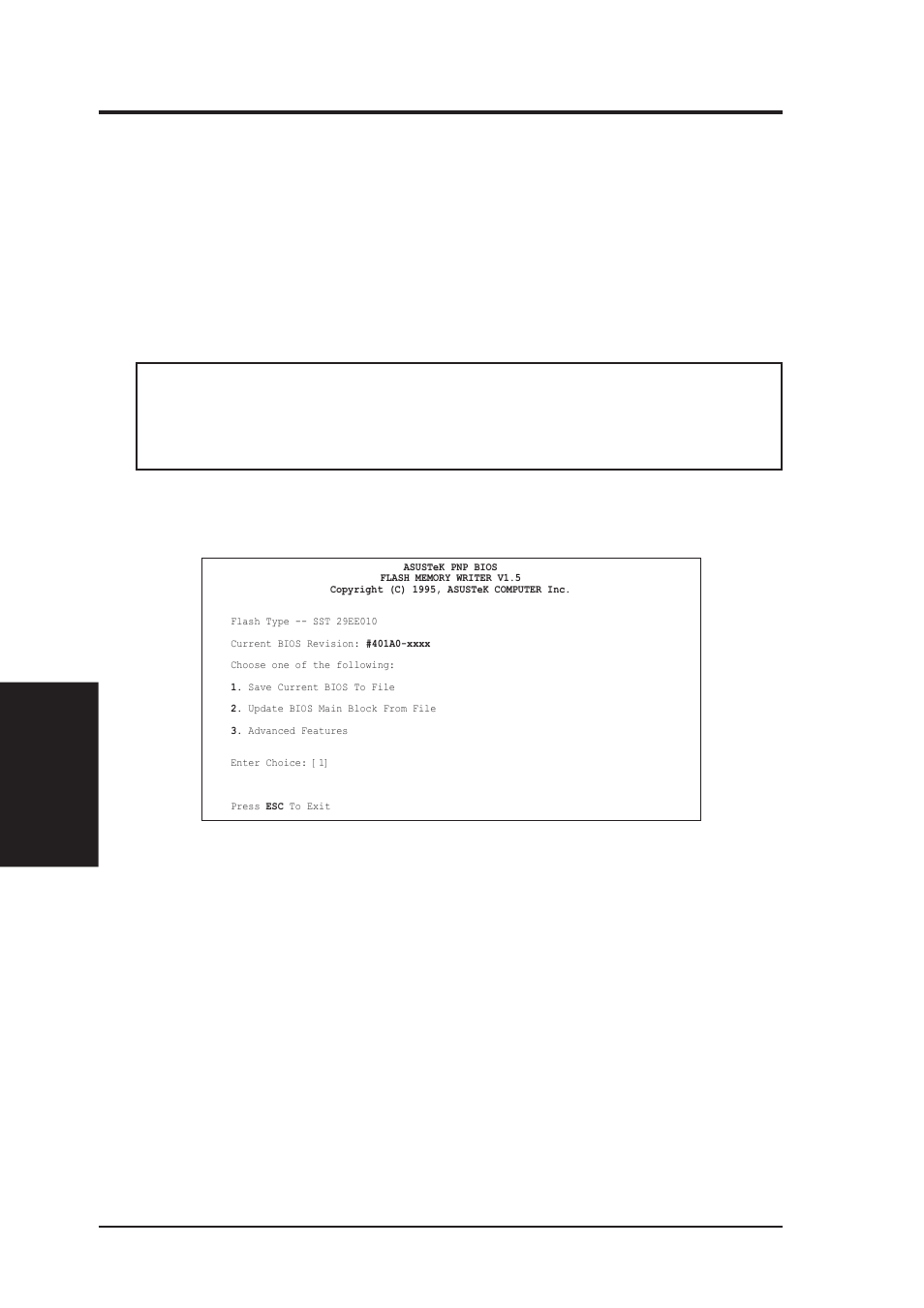 Iv. bios software, Support software, Main menu | Asus Pentium Motherboard HX97 User Manual | Page 32 / 64