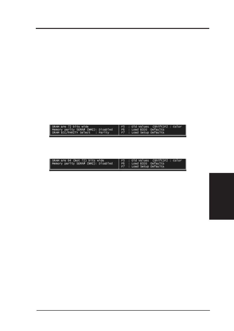 Iv. bios software | Asus Pentium Motherboard HX97 User Manual | Page 43 / 64