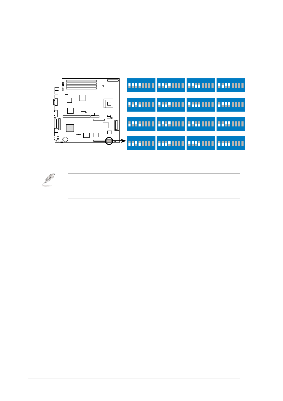 14 chapter 2: hardware information, Nr-lsr cpu frequency multiple selection | Asus Motherboard NR-LSR User Manual | Page 40 / 106