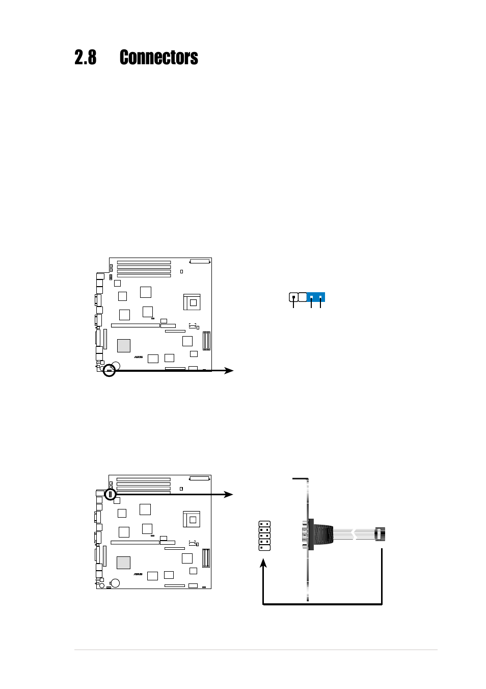 8 connectors, Asus nr-lsr motherboard user guide 2-15 | Asus Motherboard NR-LSR User Manual | Page 41 / 106