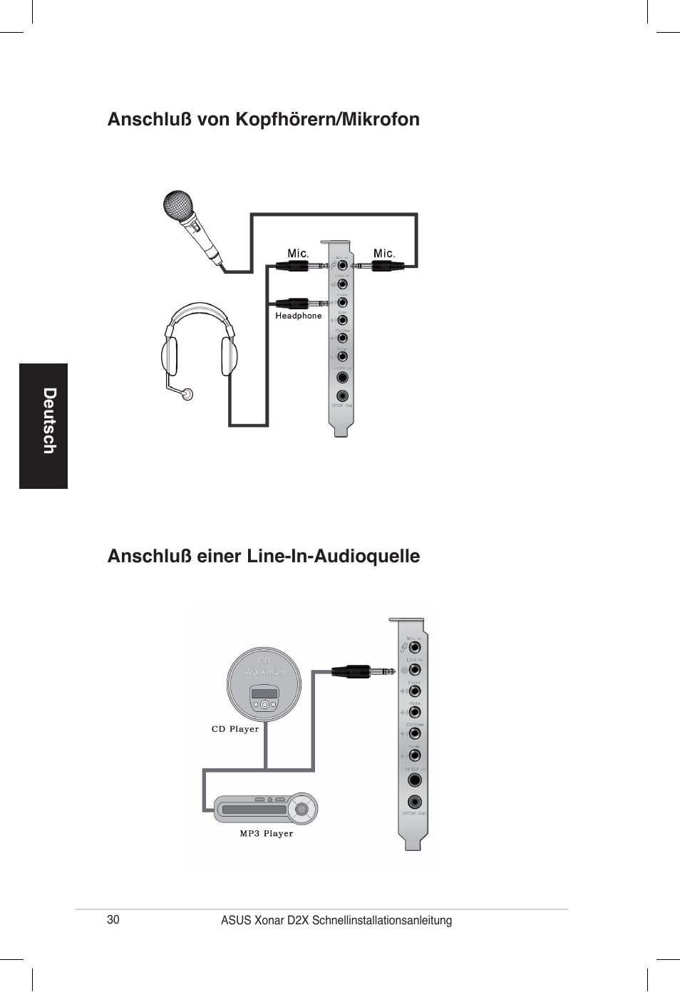 Asus Audio Card Xonar D2X User Manual | Page 30 / 70