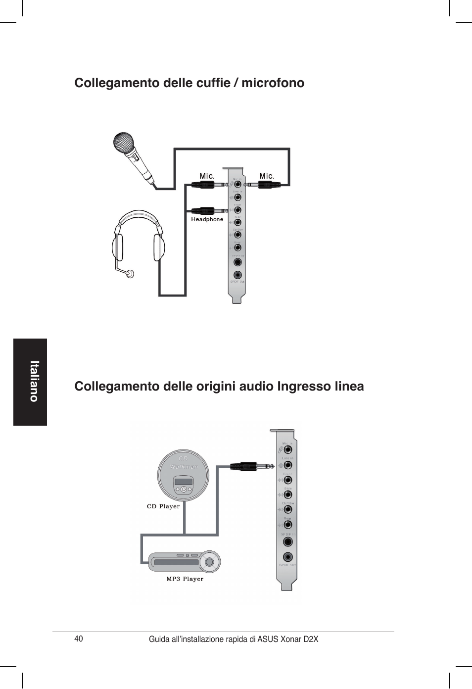 Asus Audio Card Xonar D2X User Manual | Page 40 / 70