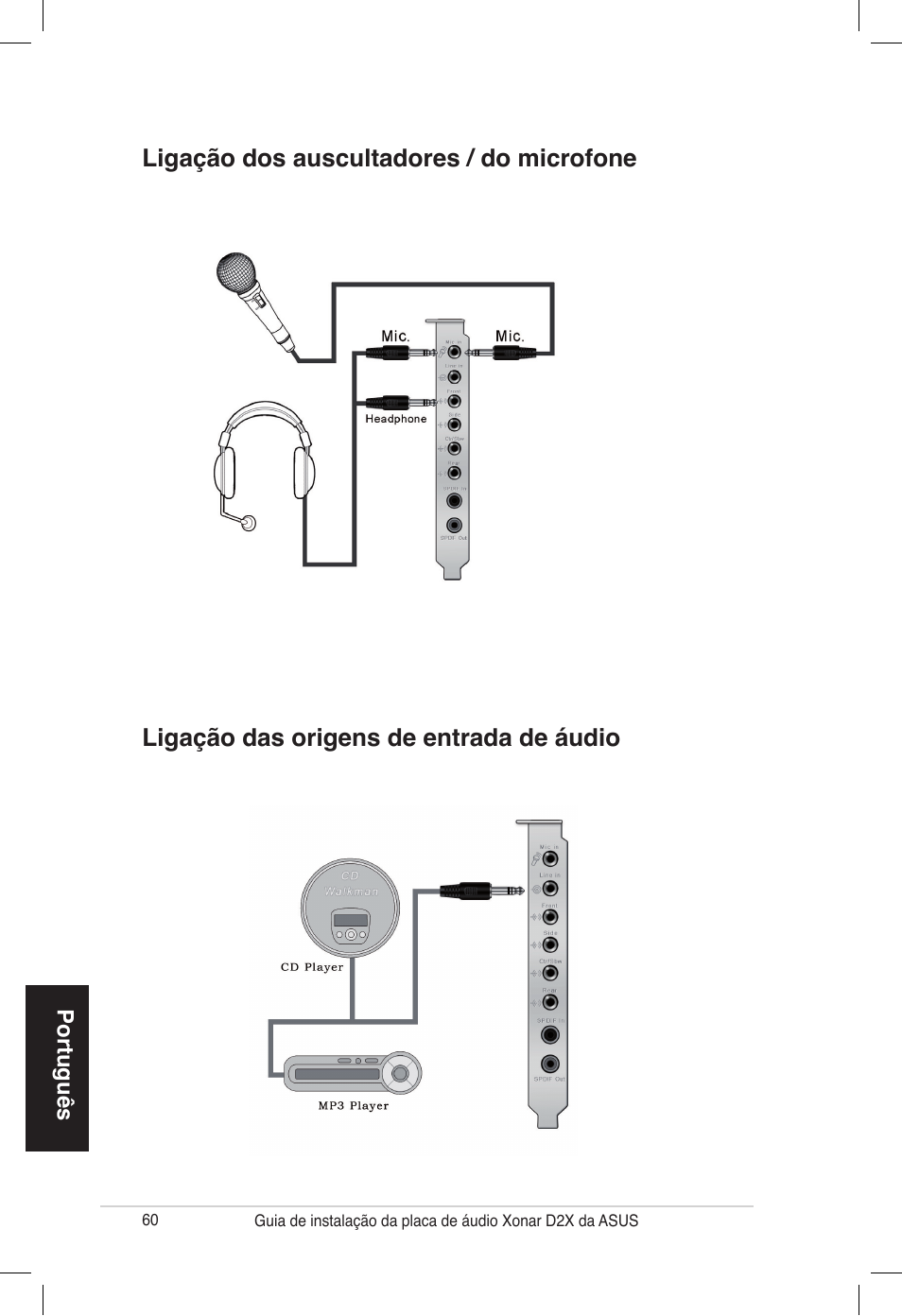 Asus Audio Card Xonar D2X User Manual | Page 60 / 70