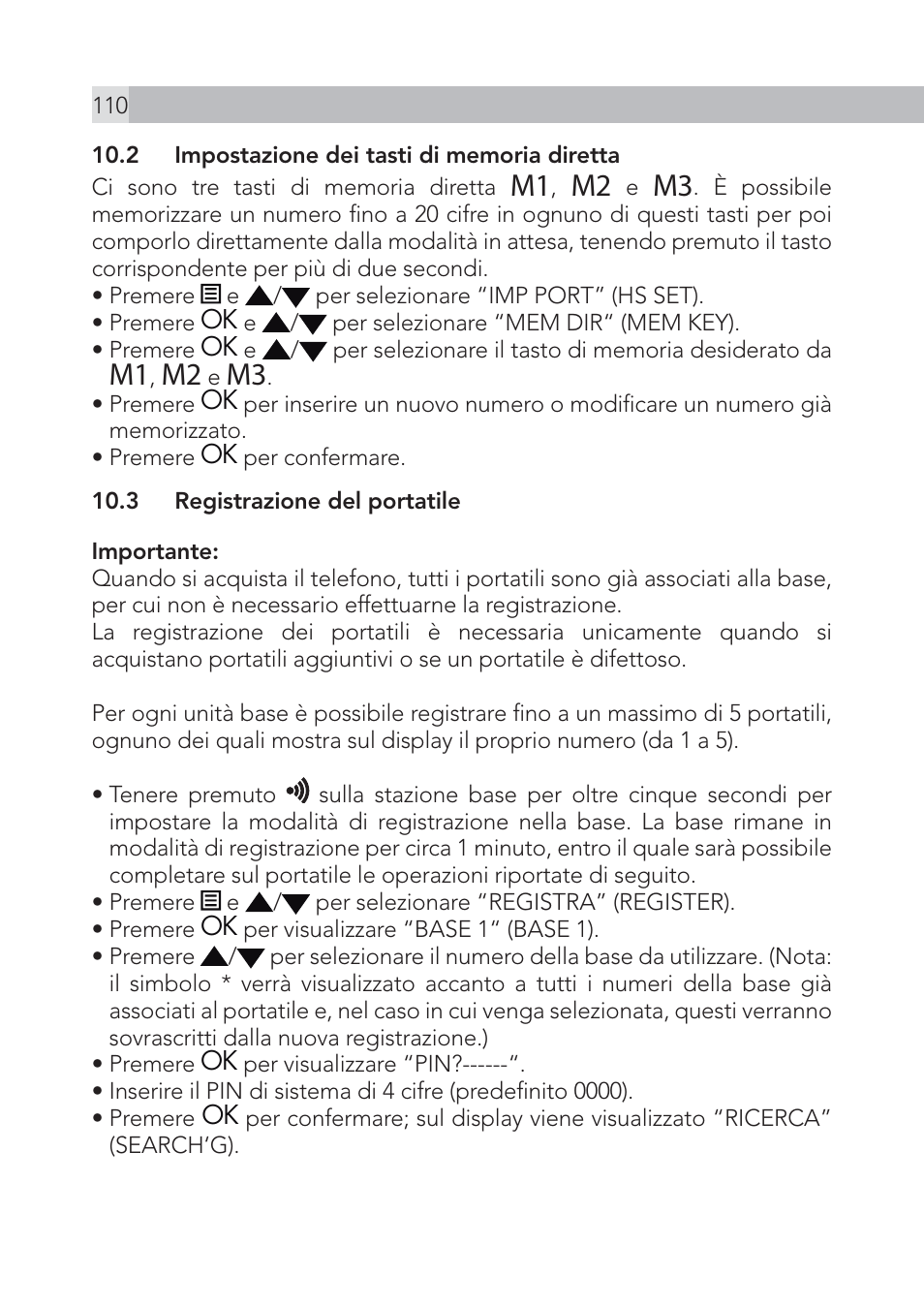 AEG Voxtel S105 User Manual | Page 110 / 268