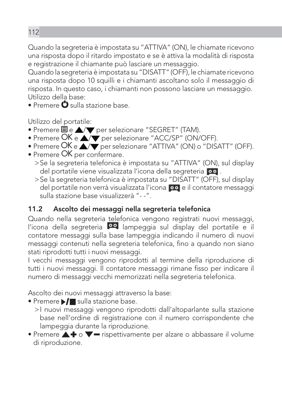 AEG Voxtel S105 User Manual | Page 112 / 268