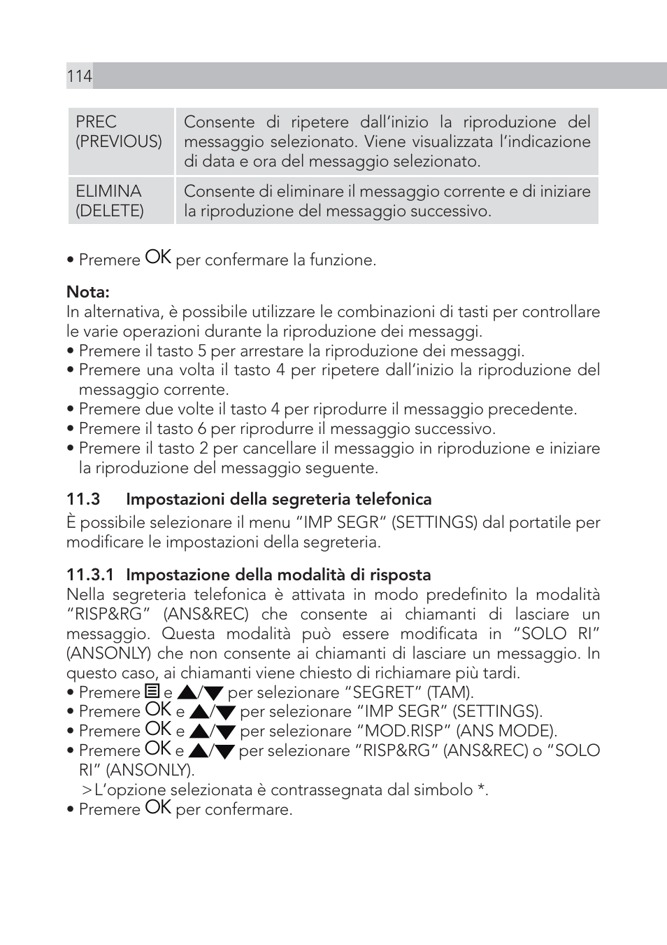 AEG Voxtel S105 User Manual | Page 114 / 268