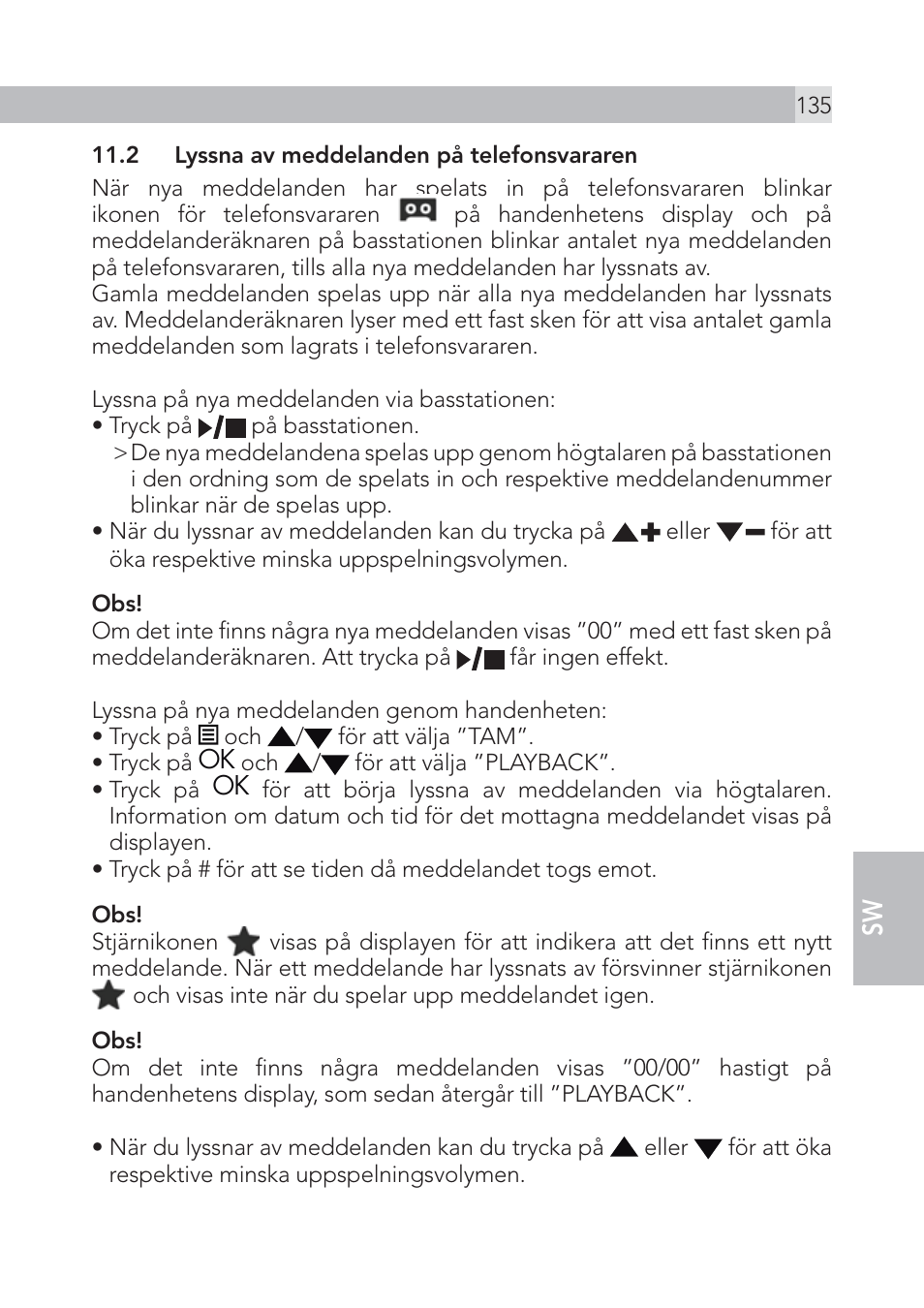 AEG Voxtel S105 User Manual | Page 135 / 268