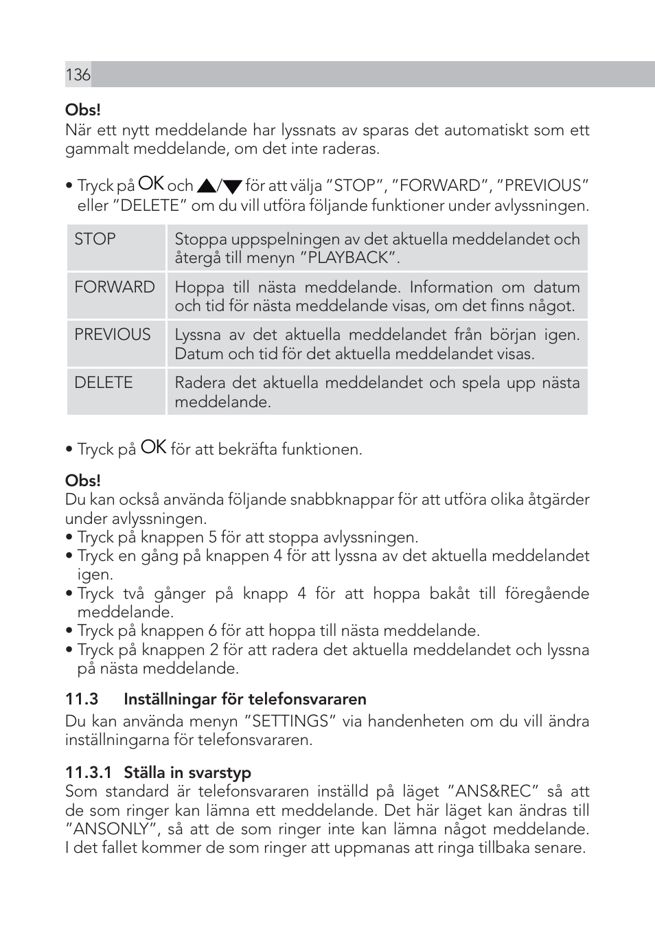 AEG Voxtel S105 User Manual | Page 136 / 268