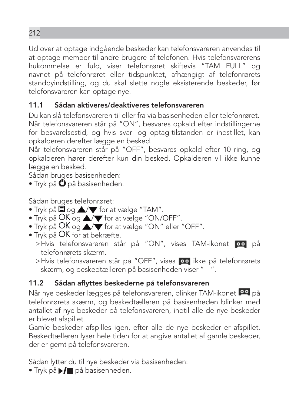 AEG Voxtel S105 User Manual | Page 212 / 268
