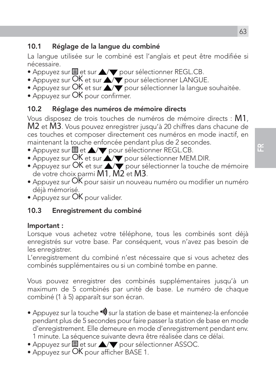 AEG Voxtel S105 User Manual | Page 63 / 268