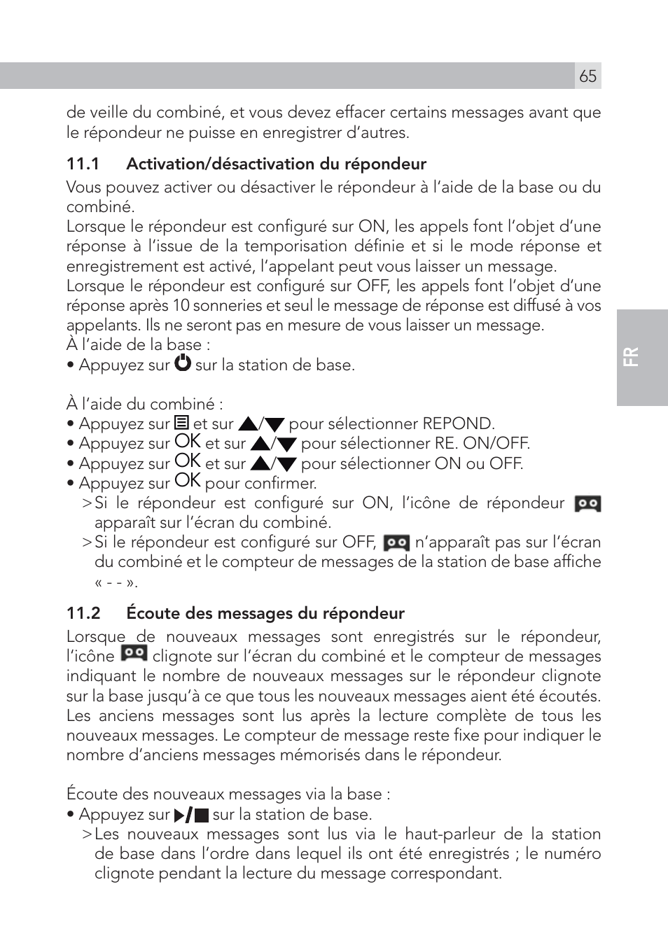 AEG Voxtel S105 User Manual | Page 65 / 268