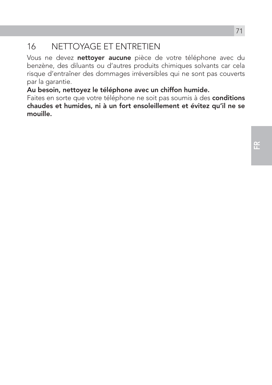 AEG Voxtel S105 User Manual | Page 71 / 268