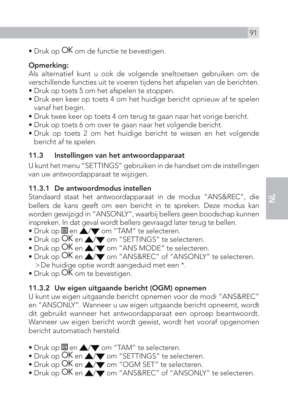 AEG Voxtel S105 User Manual | Page 91 / 268