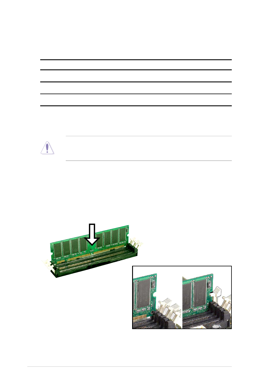 3 installing a dimm | Asus A7N266-VM User Manual | Page 26 / 116