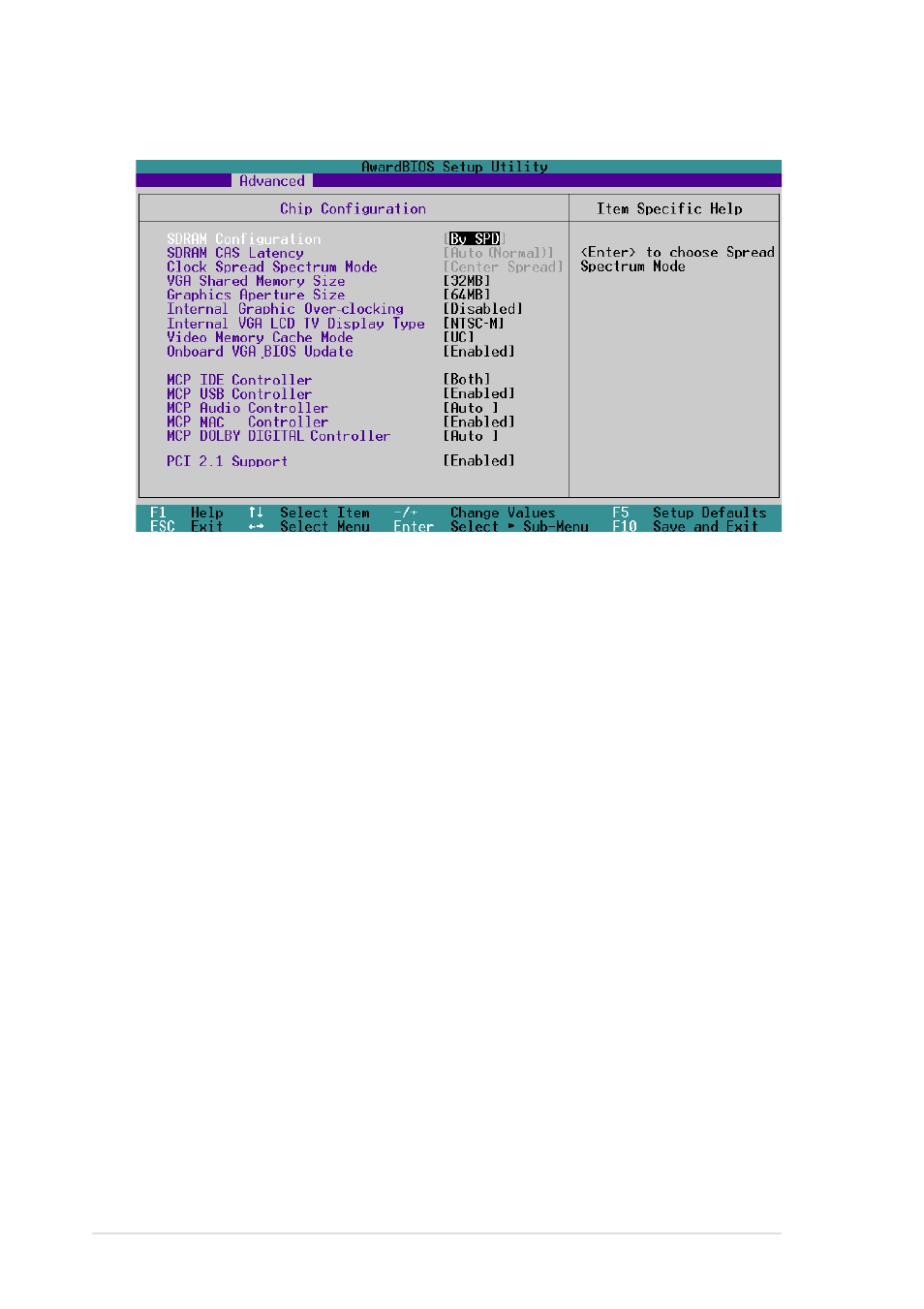 2 chip configuration | Asus A7N266-VM User Manual | Page 68 / 116