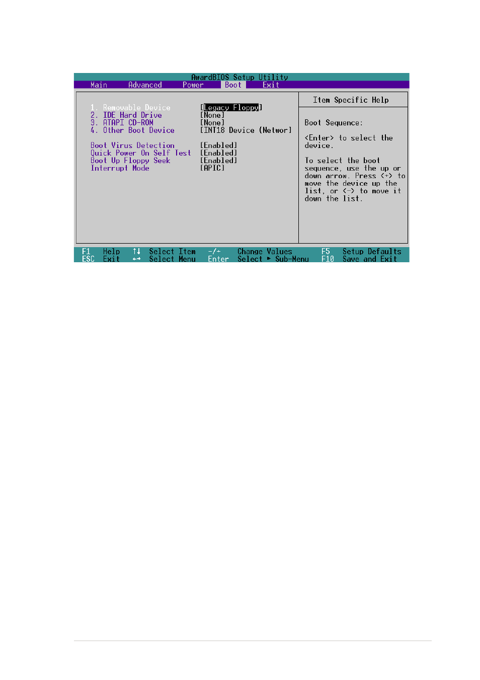 6 boot menu | Asus A7N266-VM User Manual | Page 79 / 116