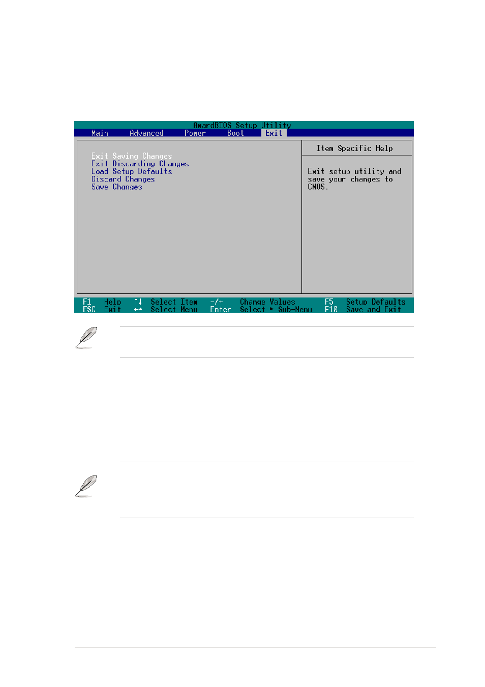 7 exit menu | Asus A7N266-VM User Manual | Page 81 / 116