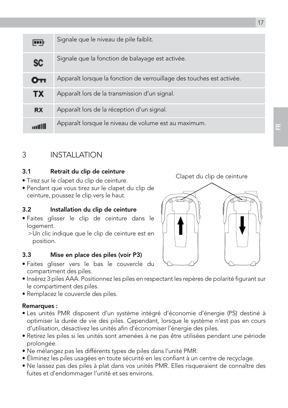 3 installation | AEG Voxtel R100 User Manual | Page 17 / 64