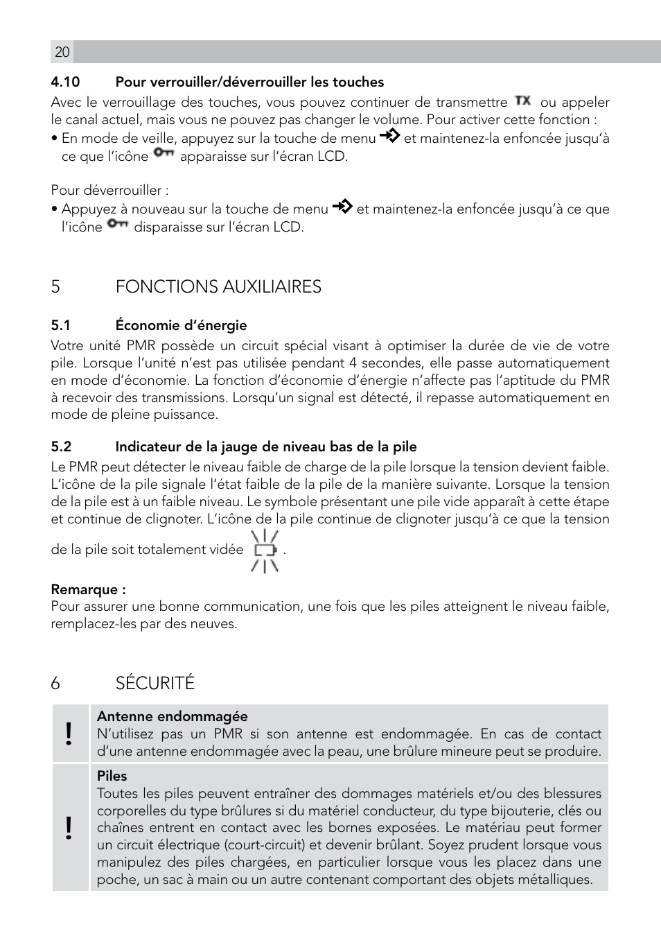 AEG Voxtel R100 User Manual | Page 20 / 64