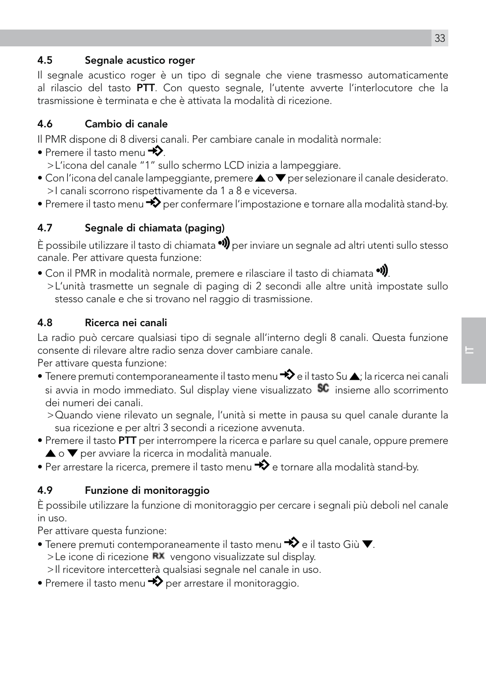 AEG Voxtel R100 User Manual | Page 33 / 64