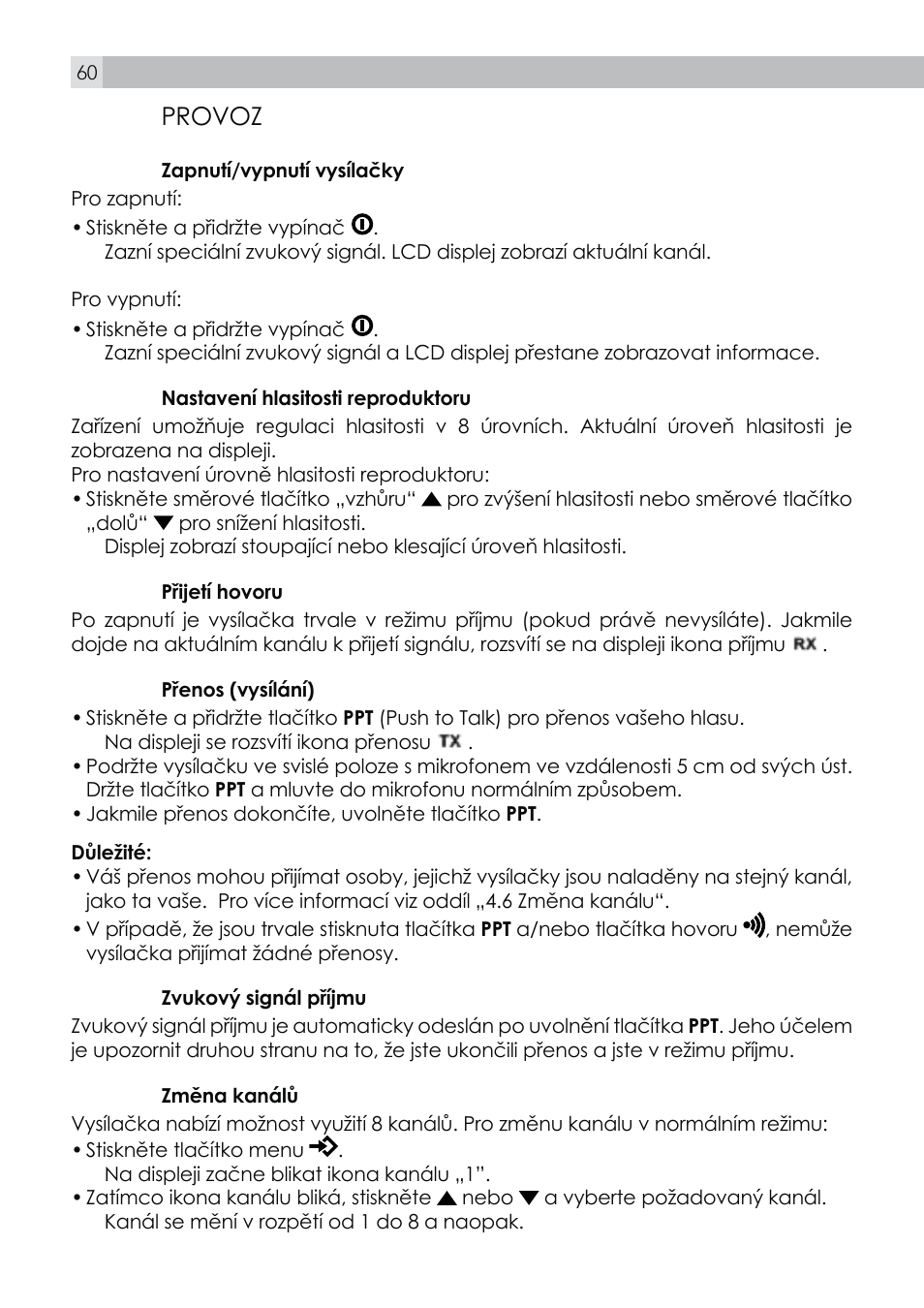 AEG Voxtel R100 User Manual | Page 60 / 64