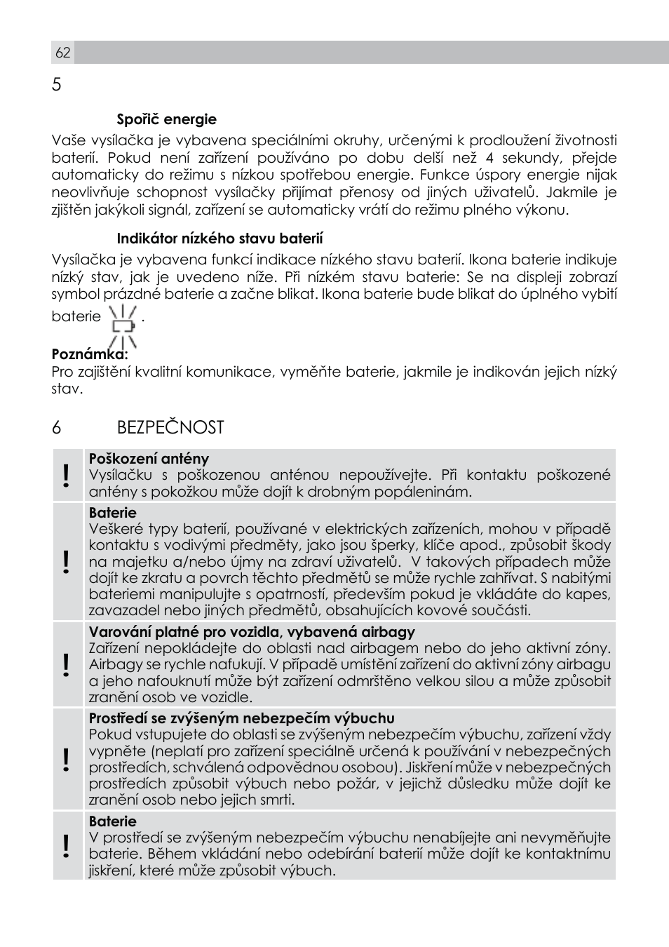 AEG Voxtel R100 User Manual | Page 62 / 64