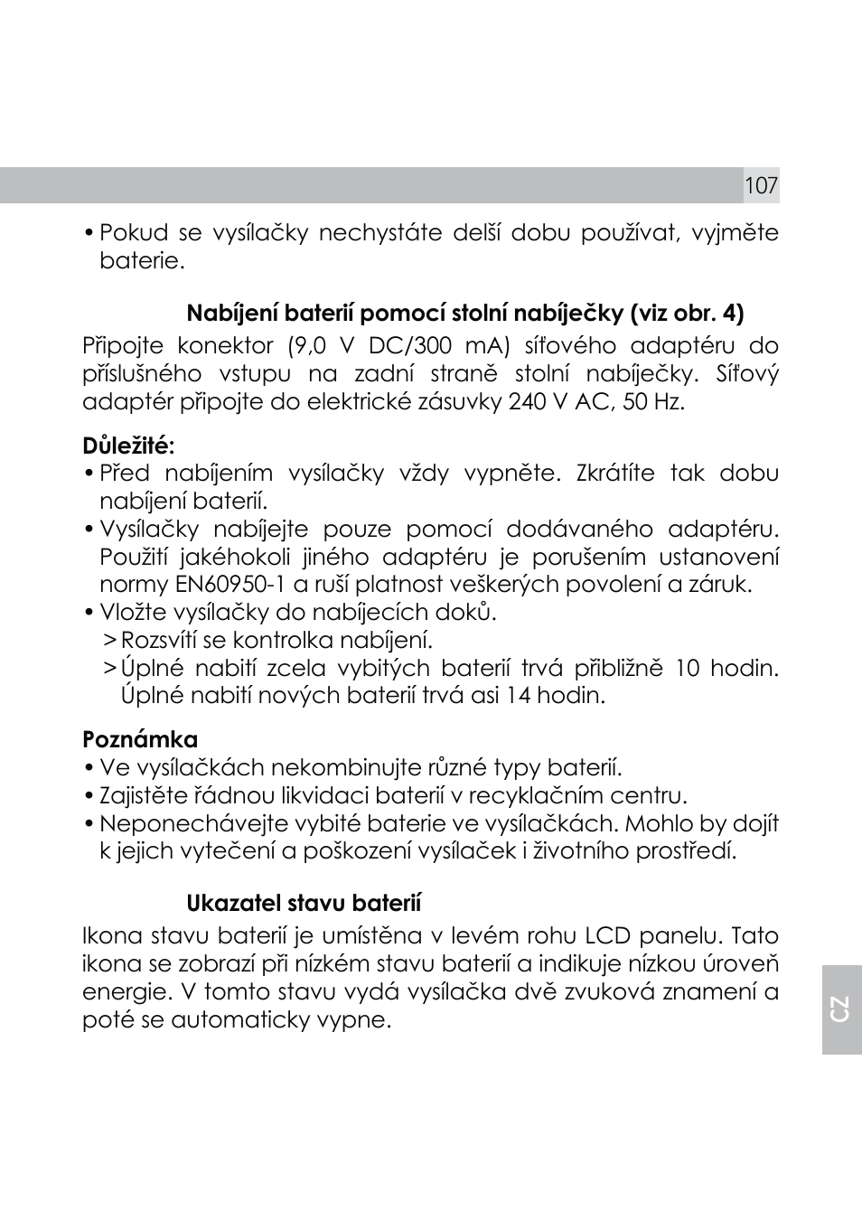 AEG Voxtel R110 User Manual | Page 107 / 116