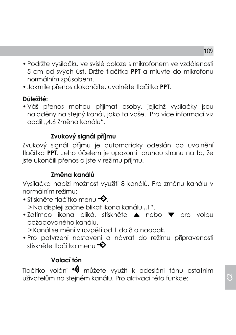 AEG Voxtel R110 User Manual | Page 109 / 116