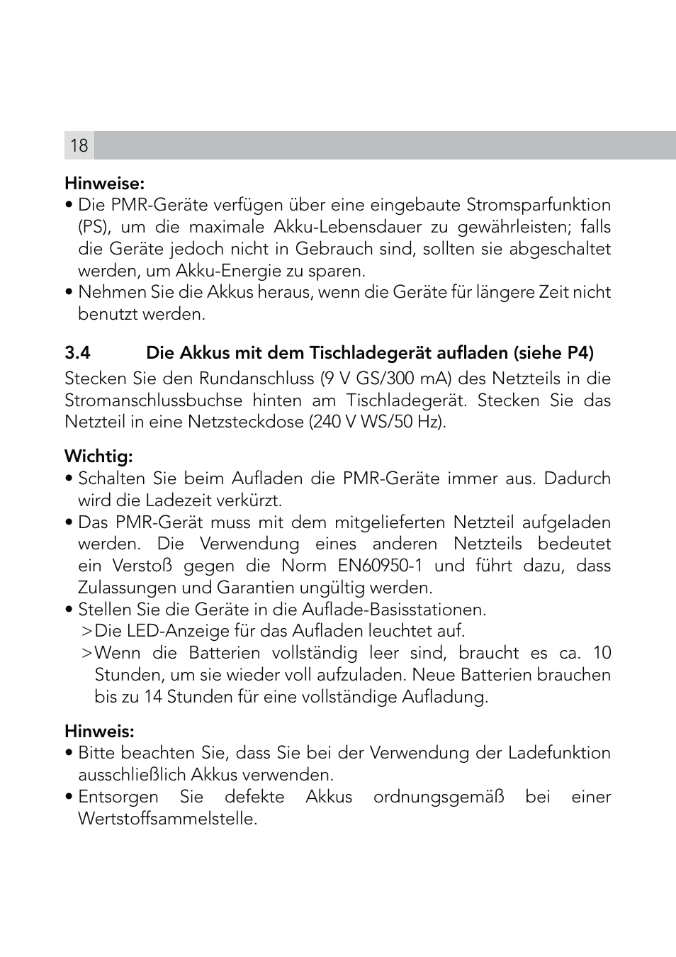 AEG Voxtel R110 User Manual | Page 18 / 116