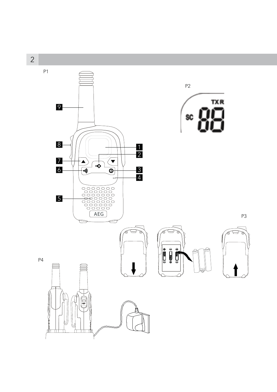 AEG Voxtel R110 User Manual | Page 2 / 116