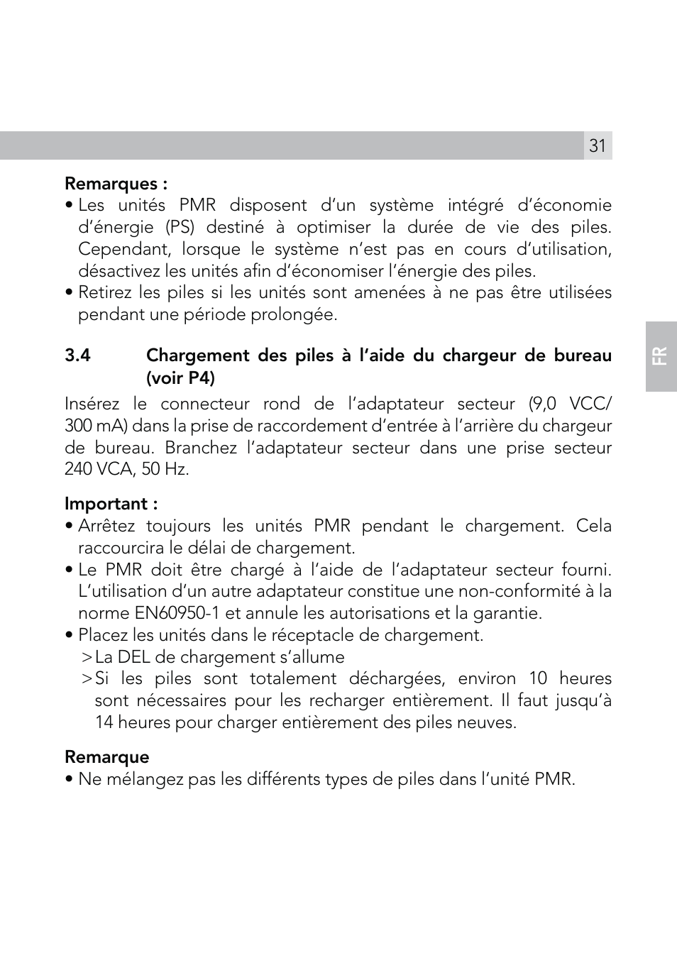 AEG Voxtel R110 User Manual | Page 31 / 116