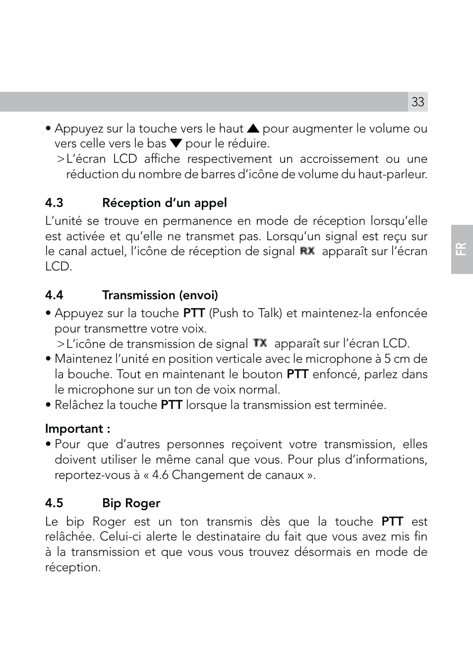 AEG Voxtel R110 User Manual | Page 33 / 116