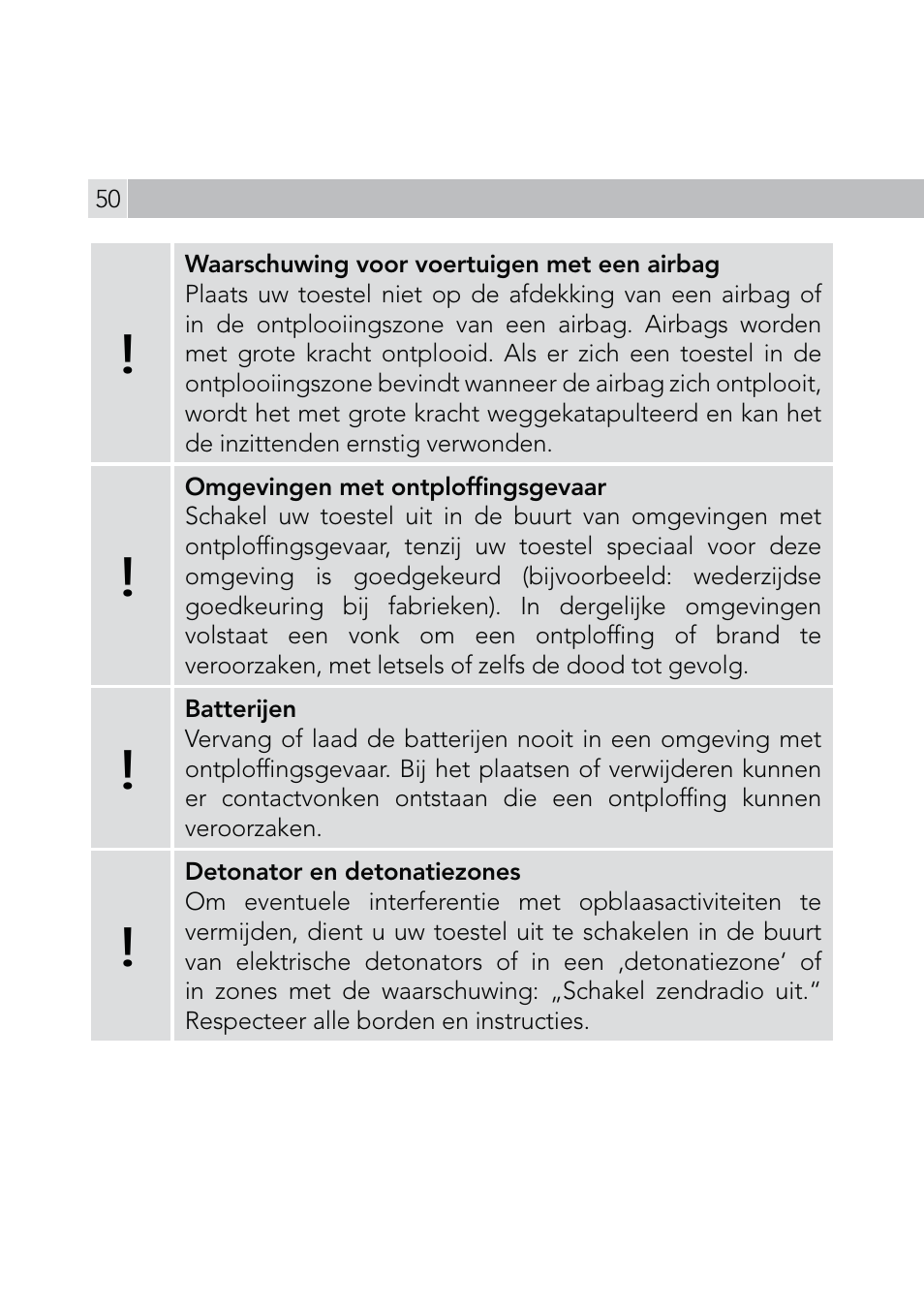 AEG Voxtel R110 User Manual | Page 50 / 116