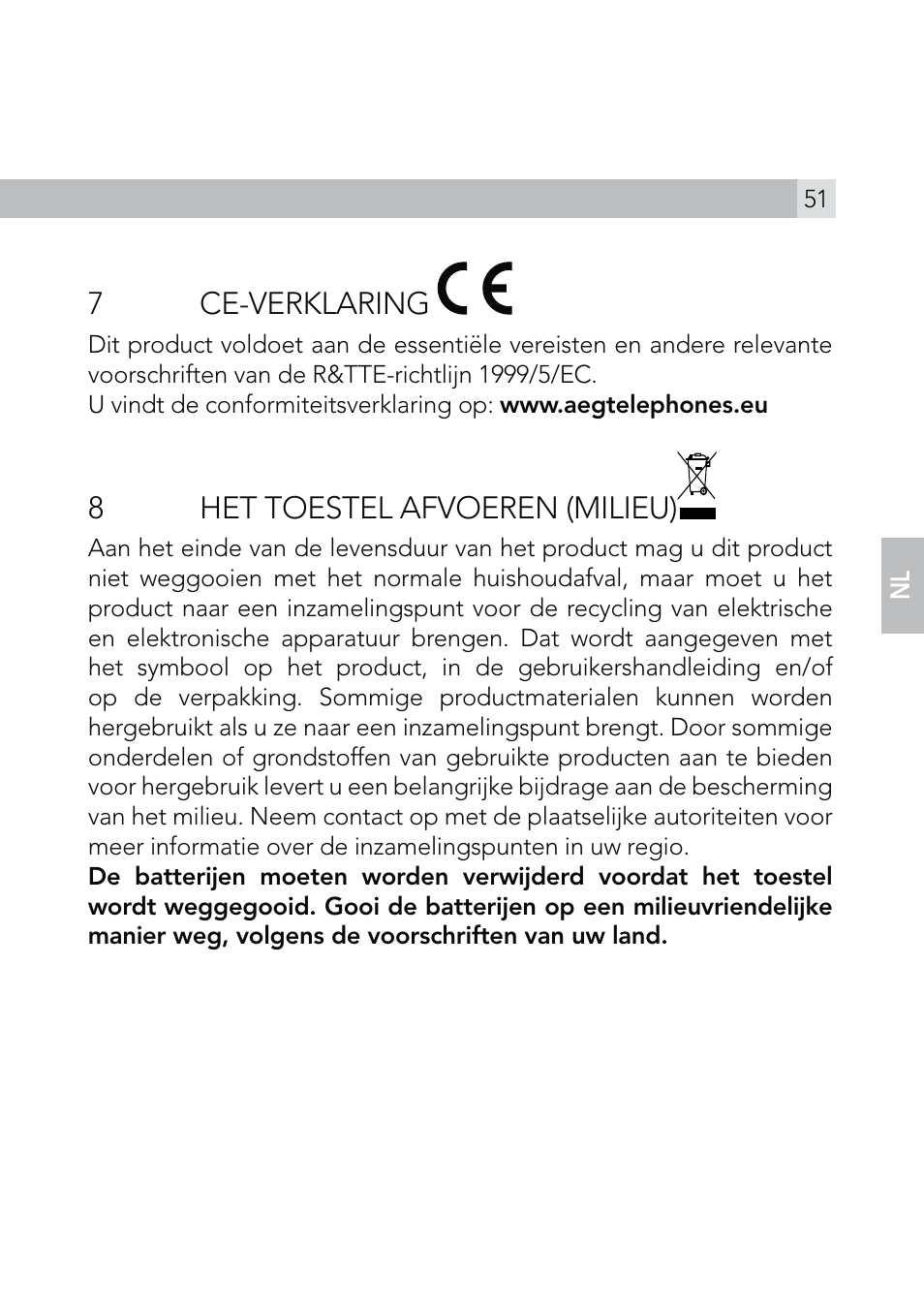 AEG Voxtel R110 User Manual | Page 51 / 116